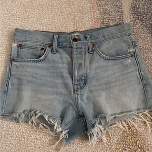 Madewell Relaxed Denim Shorts - Size 25
